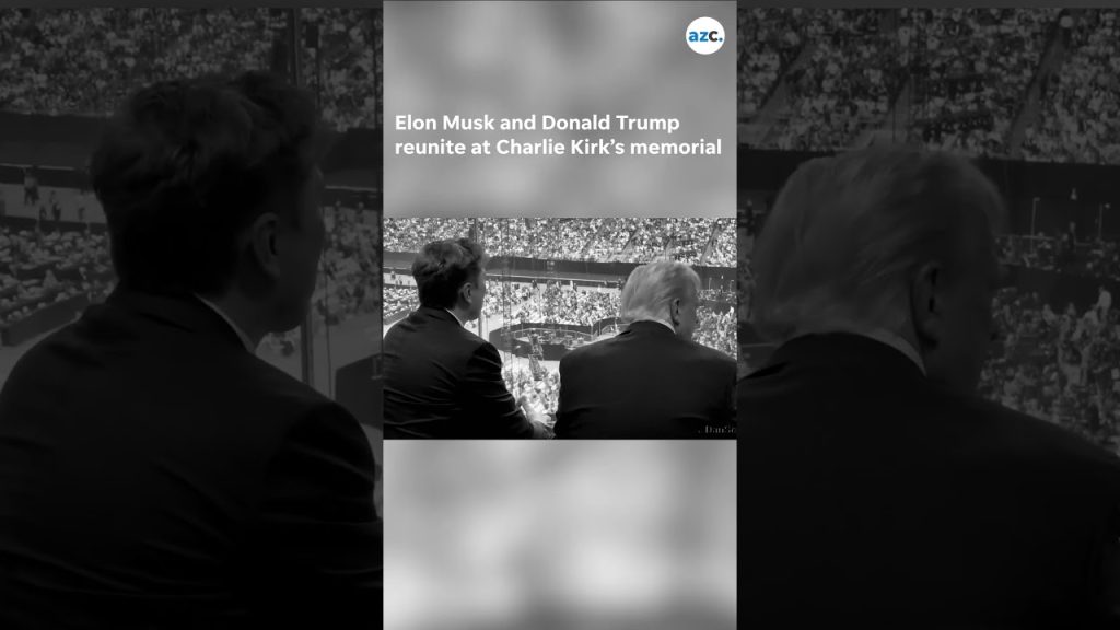 Trump and Elon Musk reunite at Charlie Kirk memorial – The Front Page News