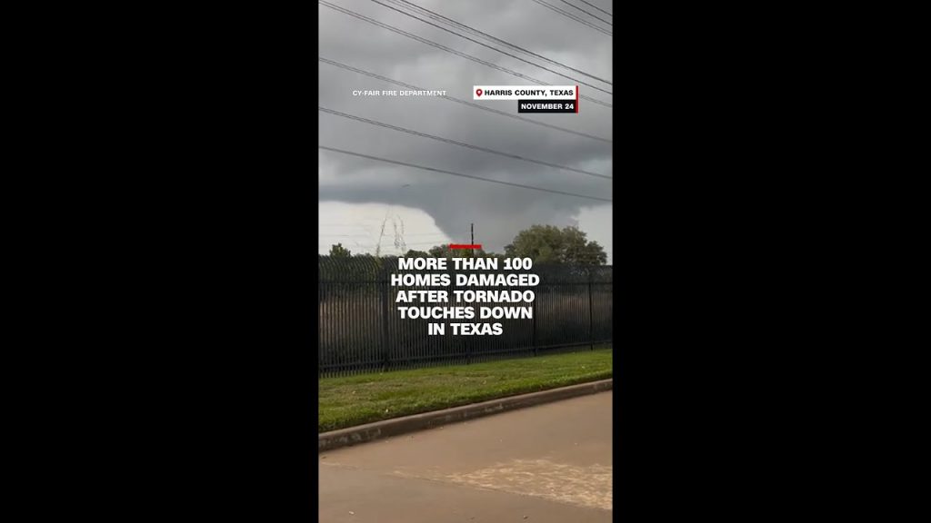 More than 100 homes damaged after tornado touches down in Texas – The ...