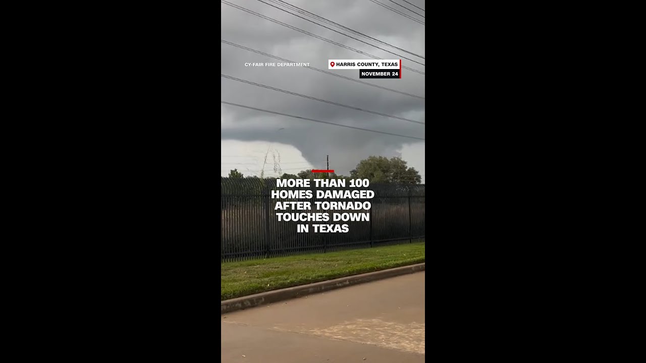 More than 100 homes damaged after tornado touches down in Texas – The ...