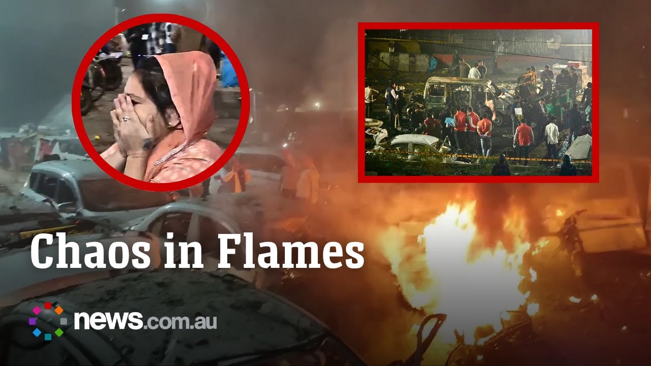 Deadly fireball chaos erupts as car explodes in India. – The Front Page ...