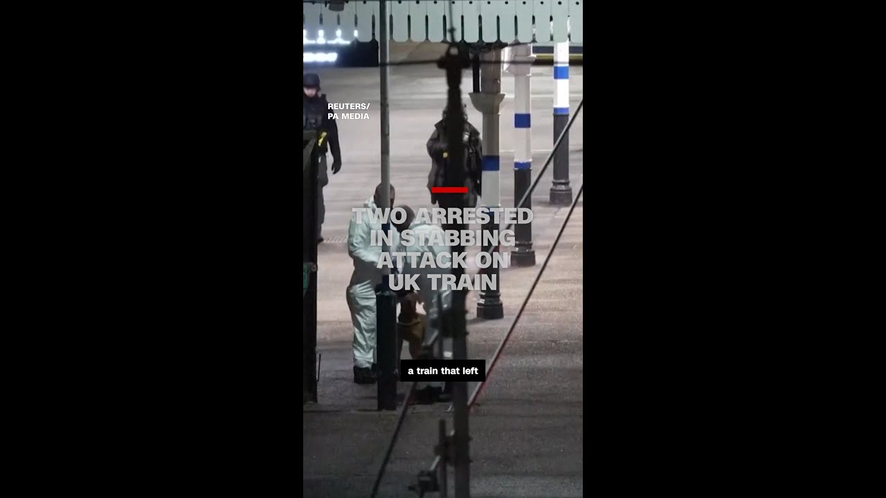 Two arrested in stabbing attack on UK train – The Front Page News