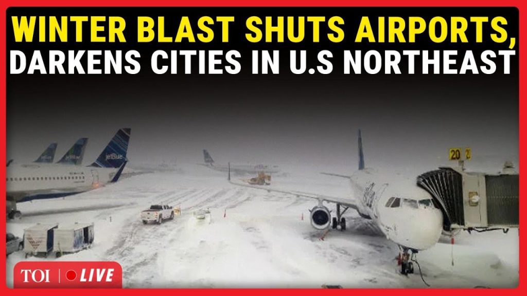 LIVE: Flights Grounded, Power Out As Winter Storm ‘PARALYSES’ U.S ...