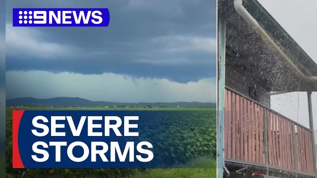 Thousands without power as severe storms hit QLD | 9 News Australia ...