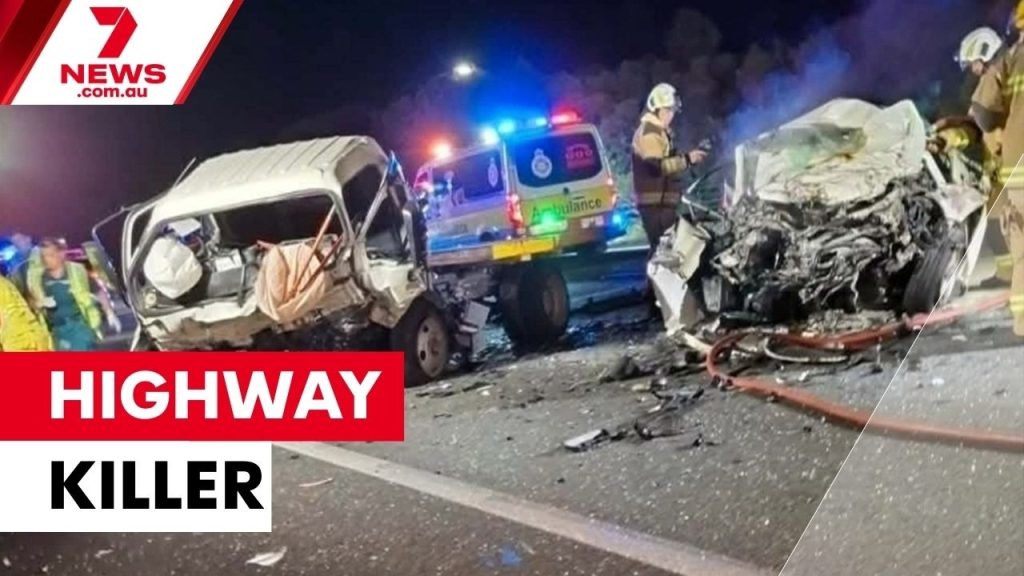 Maniac drives the wrong way on Queensland’s busiest highway | 7NEWS ...