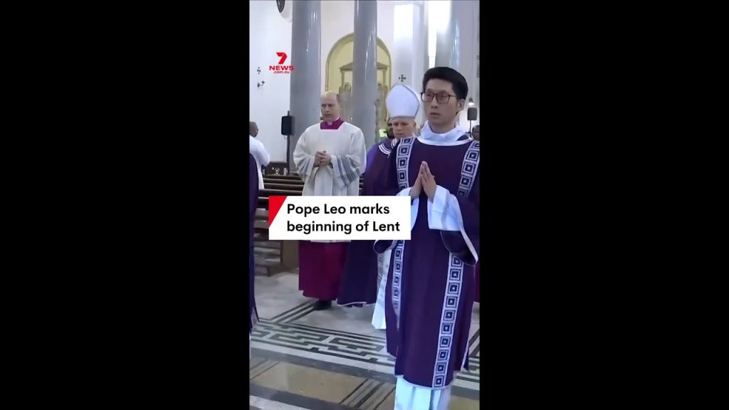Pope Leo marks beginning of Lent with Ash Wednesday Mass in Rome – The ...