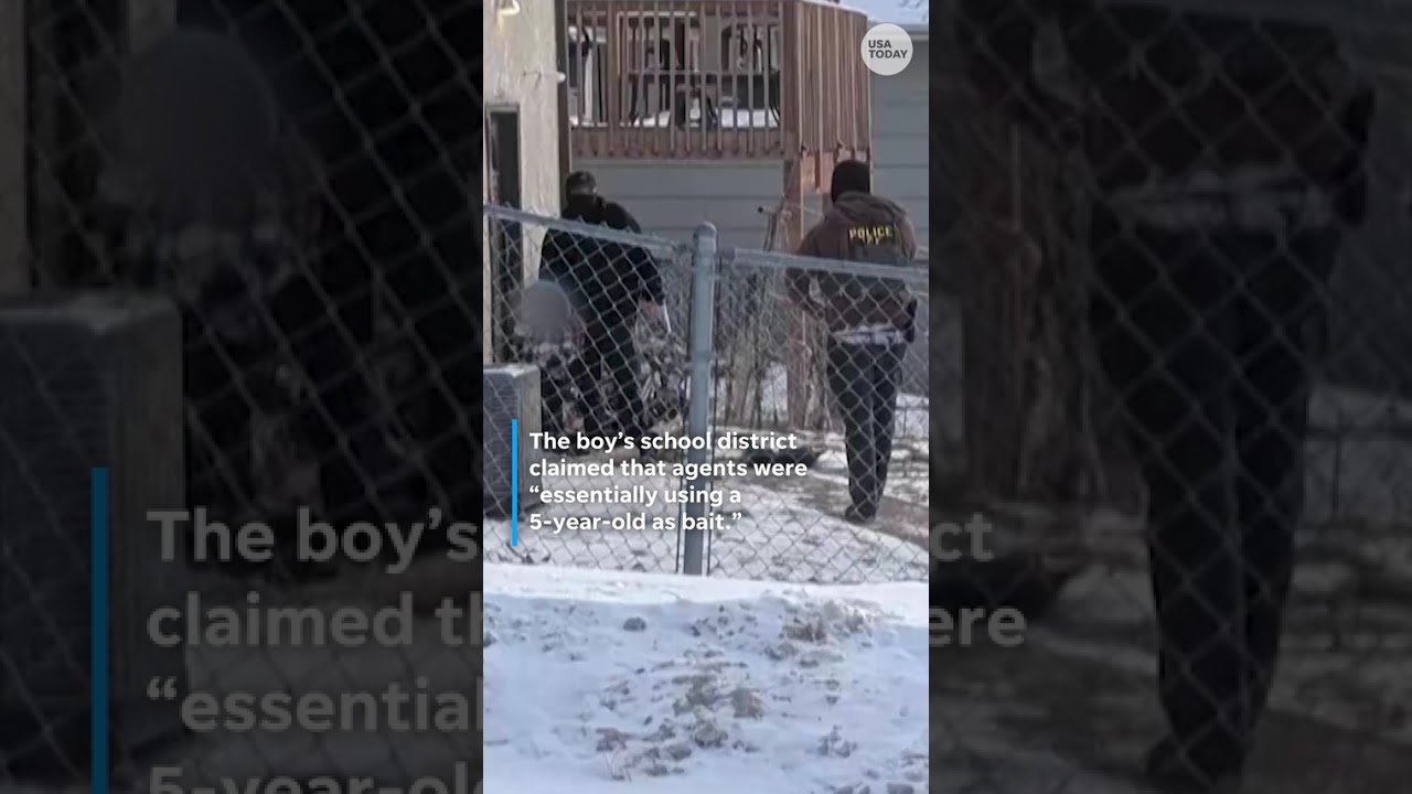 5-year-old boy detained by ICE in Minnesota driveway released – The ...