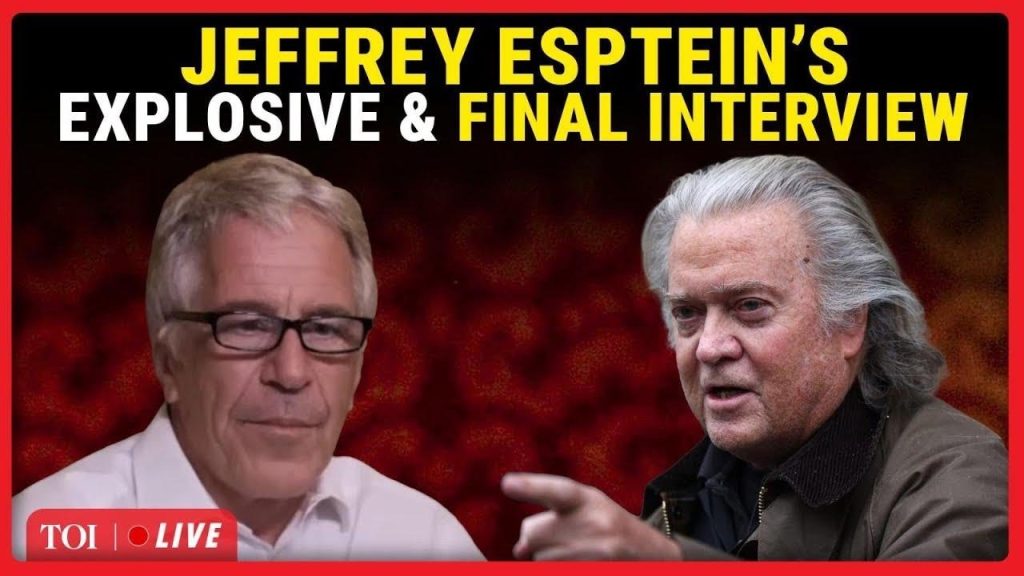 Jeffrey Epstein’s Final Interview With Steve Bannon: ‘Are You Devil?…Is