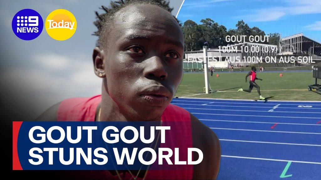 Aussie sprint superstar’s record-equalling run | 9 News Australia – The ...
