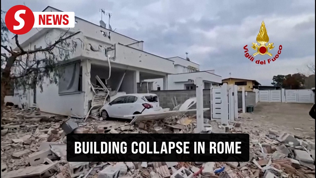 Several injured after explosion and building collapse in Rome – The ...