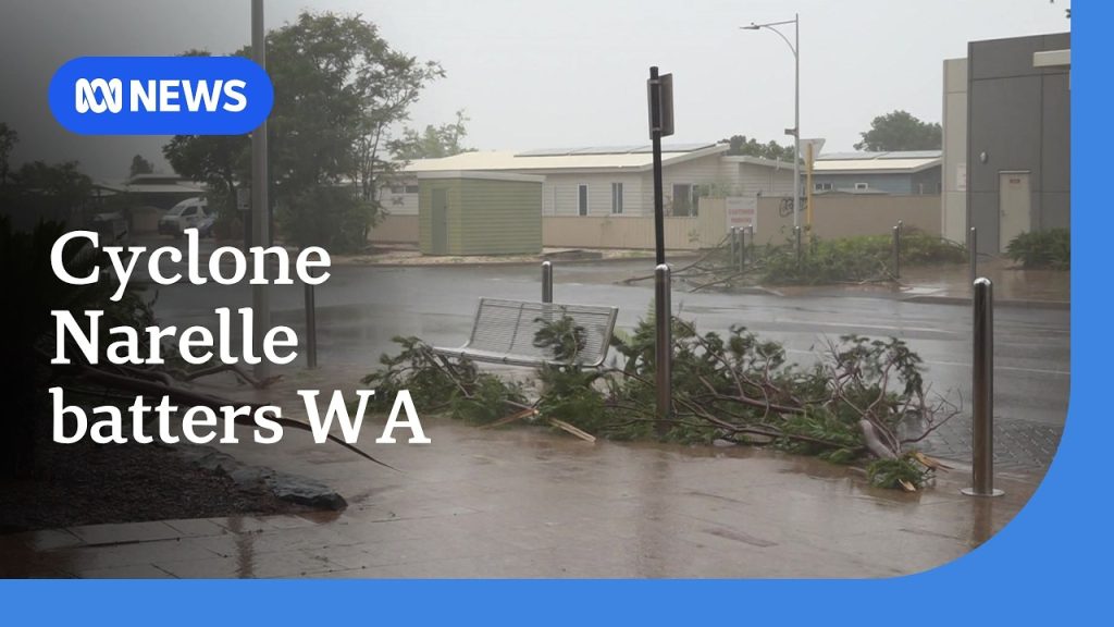 Severe Tropical Cyclone Narelle brings wild weather to WA coast | ABC ...