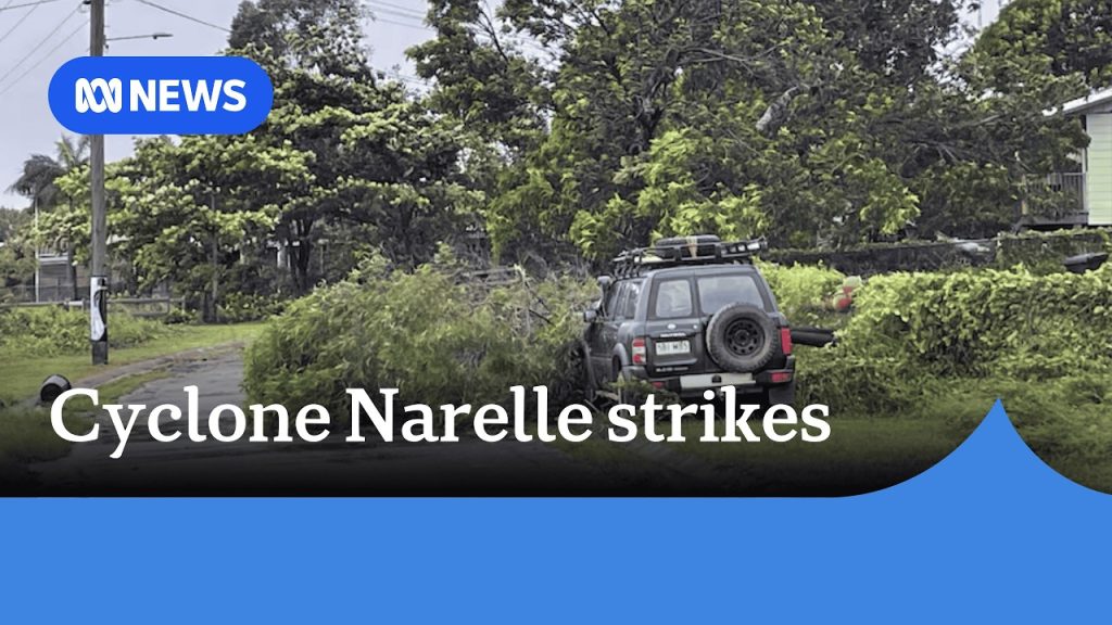 Cyclone Narelle has lashed far north Queensland, bringing destructive ...