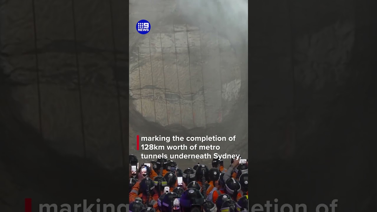 Major milestone for Sydney Metro | 9 News Australia – The Front Page News