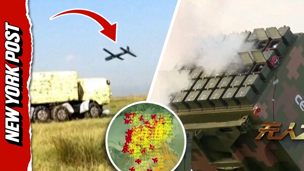 China Unveils Atlas Drone Swarm System – Each One Controls 96 Precision ...