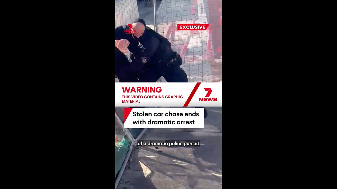 Stolen car chase ends with dramatic arrest – The Front Page News