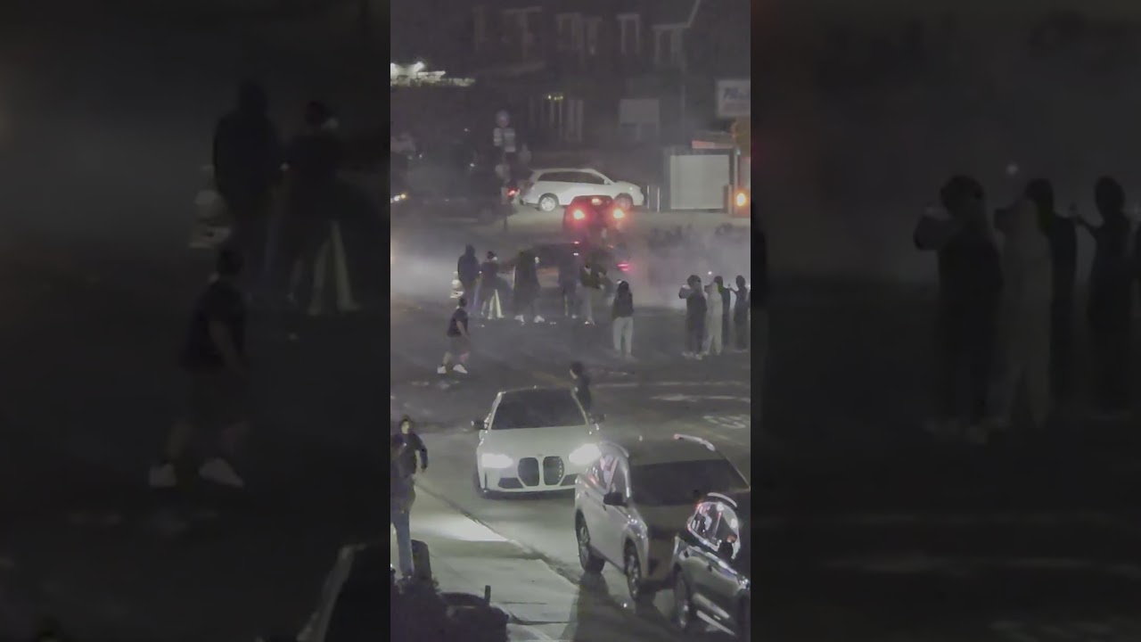 Massive Street Takeover Erupts Into Fiery Chaos #shorts – The Front ...