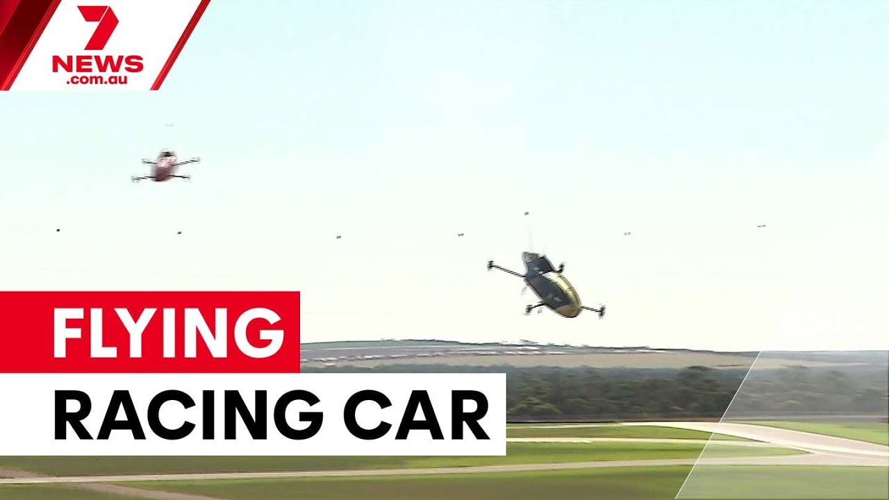 South Australia unveils world’s first flying racing car | 7NEWS – The ...