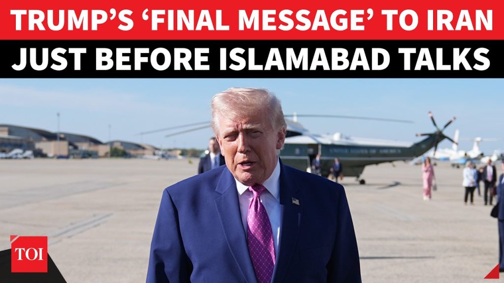 Iran X Message ‘FINISH IT OFF…’: Trump Issues ‘Final Message’ To Iran Ahead Of High ...