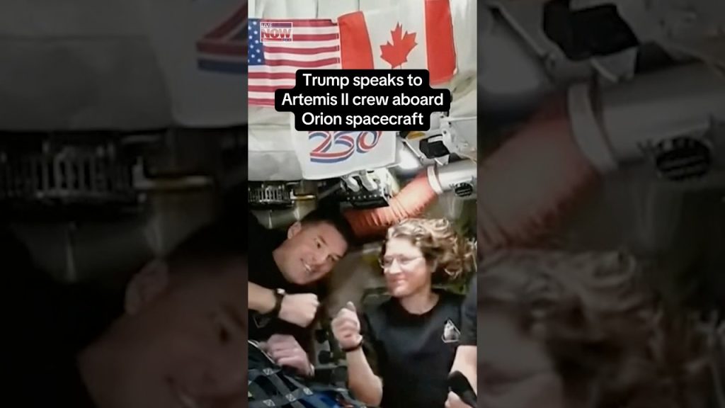 Trump speaks to Artemis II crew – The Front Page News