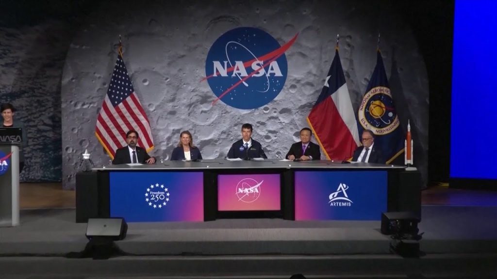 NASA full press conference after Artemis II landing and astronauts ...