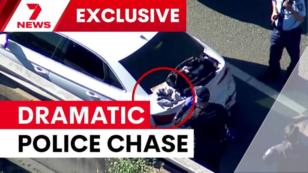 Stolen car chase ends with arrest of three men | 7NEWS – The Front Page ...