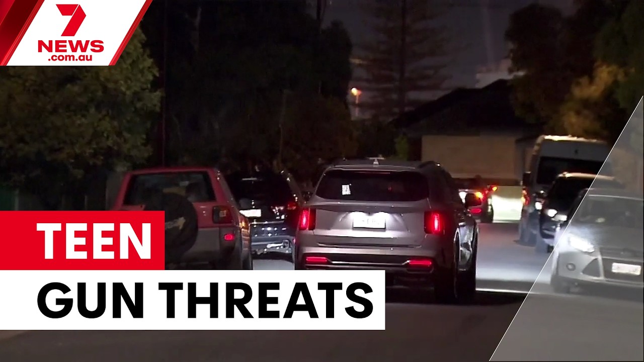 Two Adelaide teens arrested after alleged gun threat | 7NEWS – The ...